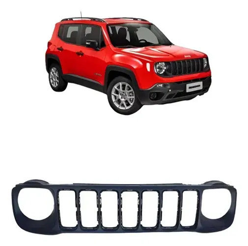 Grade Dianteira Renegade 2019 A 2021 Fosco
