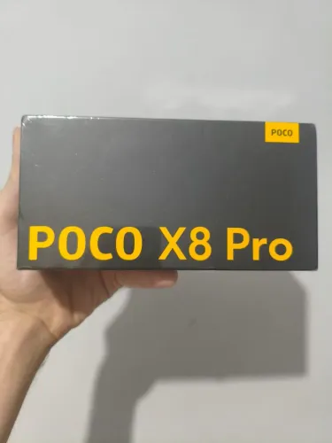 Poco x8 pro 256 GB branco lacrado com 1 garantia 