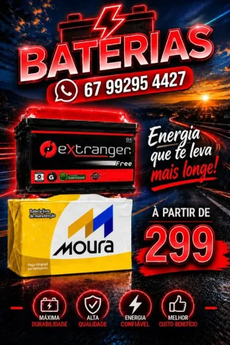 Bateria e baterias para carro
