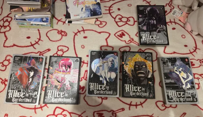 Mangás Alice In Bordeland Vol. 1 ao 6