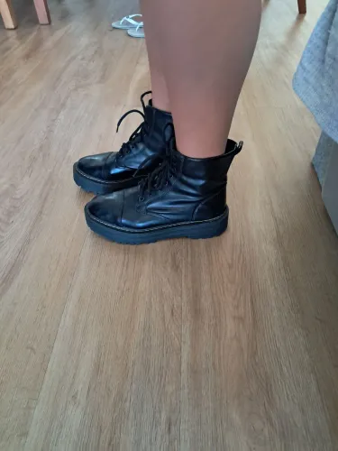 Bota Coturno Preta
