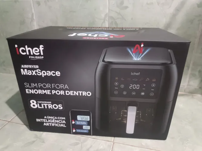 Fritadeira Elétrica Airfryer Max Space 8L<br>