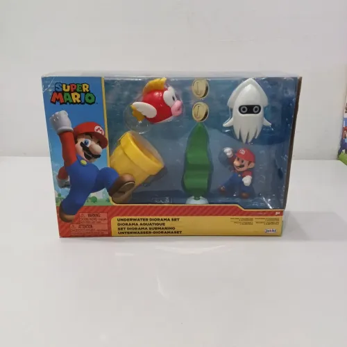Vendo Super Mario Set Underwater Diorama - Novo