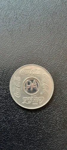 Ficha Para Máquina de Refrigerante (moeda da Coca Cola)