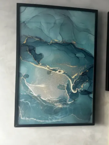 Quadro 90x60 com moldura e vidro
