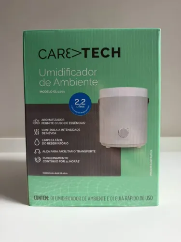 Umidificador de Ar Caretech GL2201 2,2 Litros - Lacrado e com nota fiscal