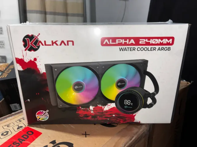 Water Cooler Kalkan com tela de temperatura
