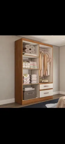 Guarda roupa de solteiro novo ainda na caixa desmontado