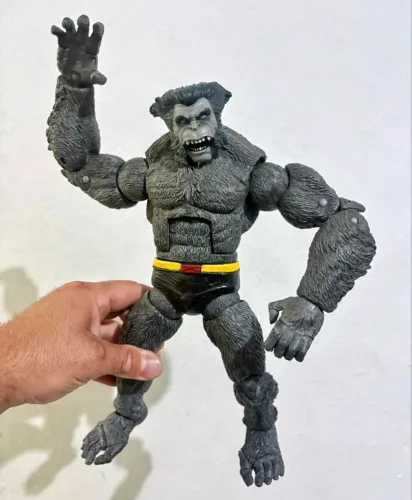 Action Figure Fera Xmen Marvel icons toybiz 1/6 RARO