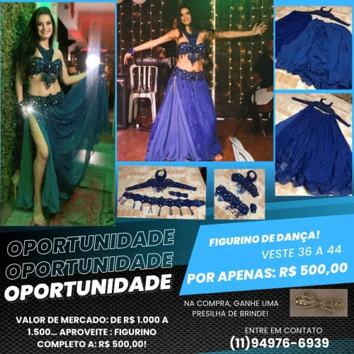 Figurino de dança maravilhoso!