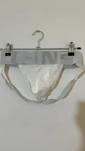 Cueca Jockstrap masculina C-in2 branca tamanho M