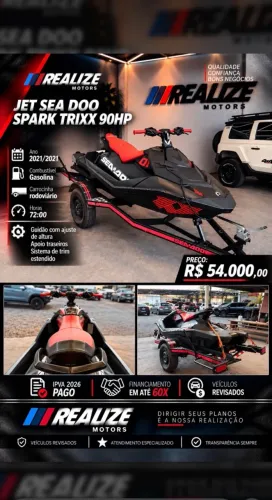 JET SKI SEA-DOO SPARK TRIXX 90 HP 2021/2021