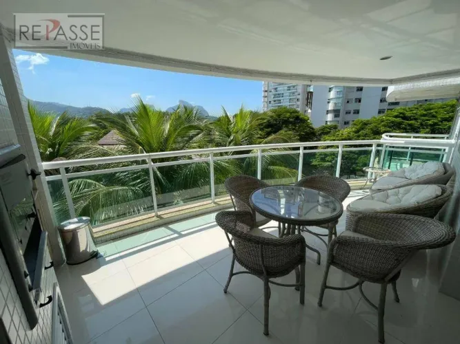 Apartamento com 3 dormitórios para alugar, 127 m² por R$ 11.700,00/mês - Barra da Tijuca -