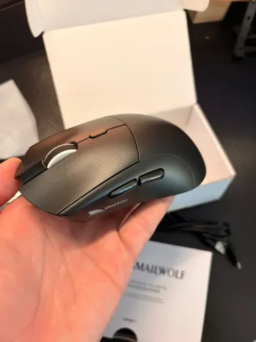 Mouse Gamer/Office Sem Fio Smailwolf RS7 - Bluetooth + 2.4G + USB-C 