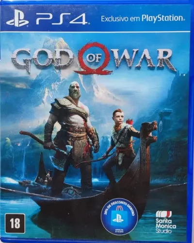 God Of War 4 - Playstation 4 Ps4 - Física (Usado)