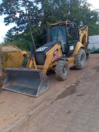 RETRO ESCAVADEIRA CATERPILLAR 416E
