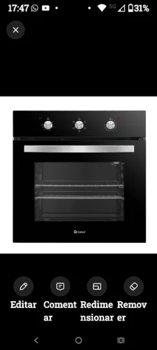 Forno elétrico novo