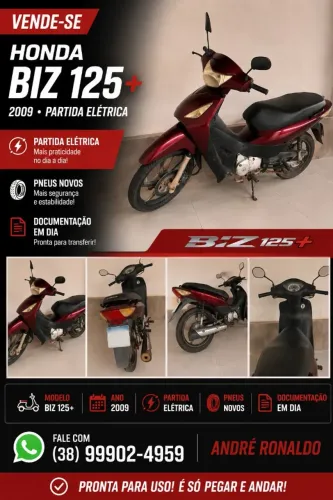 Honda Biz 125 Mais