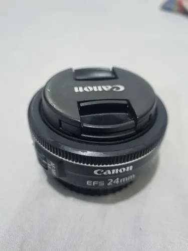 Lente canon 24mm novinha!