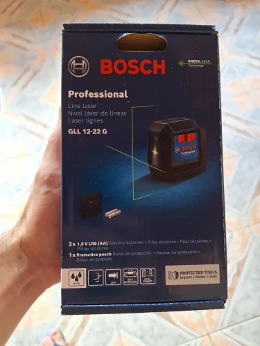 Nível a Laser Bosch Professional GLL 12-22 G (Laser Verde)