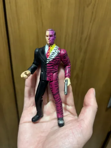 Duas caras Batman Kenner 1995 raridade 