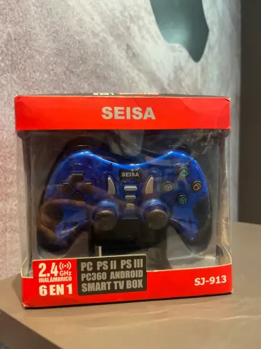 Controle Sem Fio 6 em 1 Seisa SJ-913