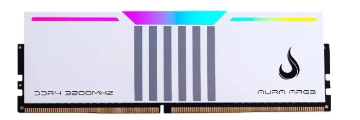 Memória RAM Gamer Rise Mode Aura, ARGB, 8GB, 3200MHz, DDR4, CL19, Branco - RM-D4AW-8G-3200