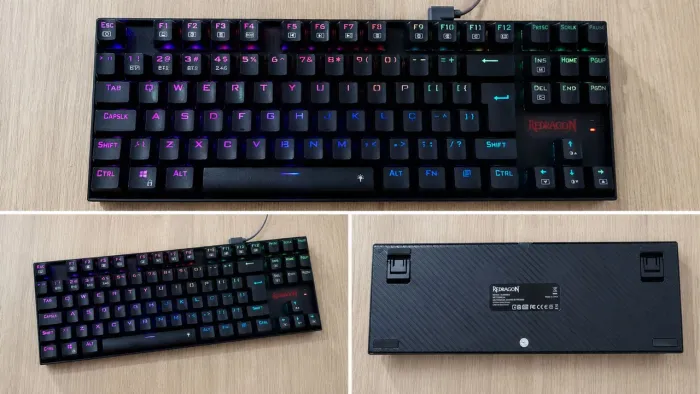 TECLADO MECÂNICO REDRAGON KUMARA PRO