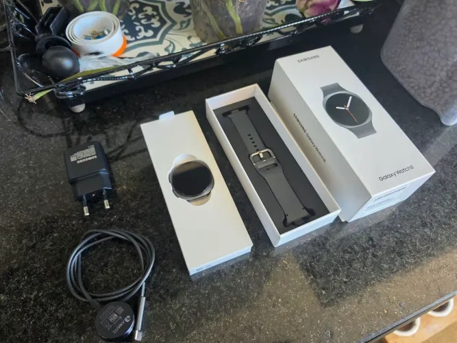 Galaxy watch 8 40mm na garantia e com Nota