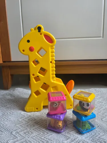 Blocos Fisher-Price Girafa