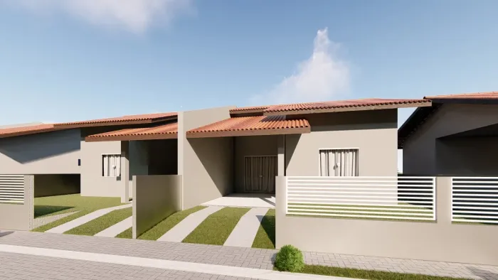 Casa à venda em Guabiruba, no bairro Holstein - Condomínio Residencial, 2 dormitórios, 69,