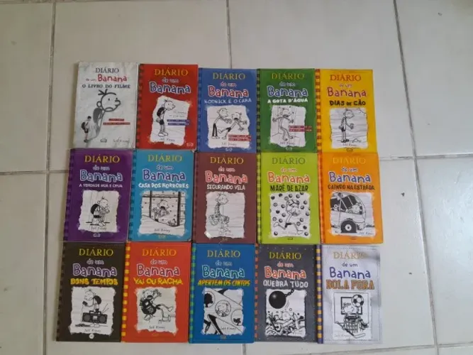 Livros diario de um banana (Capa dura e mole)