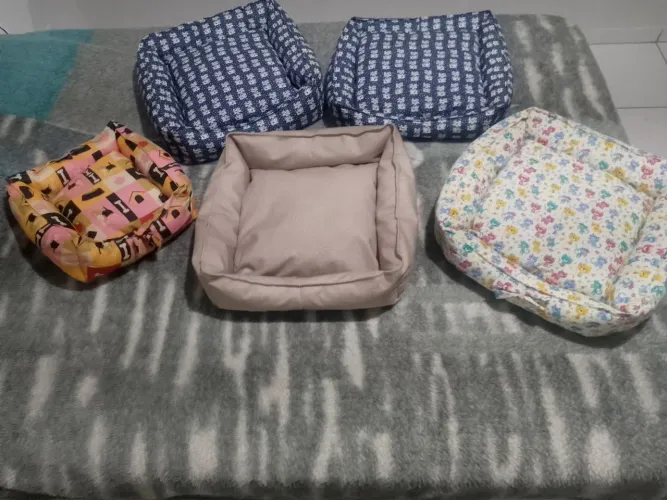 Caminhas super confortáveis, feitas em tecido