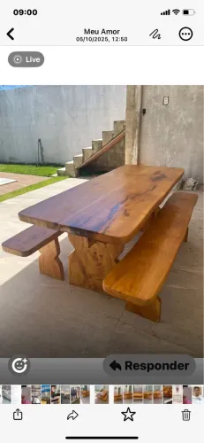 Mesa de Jaqueira