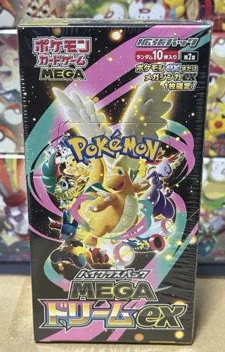 Combo de Booster Mega Dream EX Pokemon Japonês (ENCOMENDA)