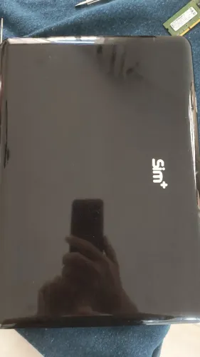 notebook com defeito
