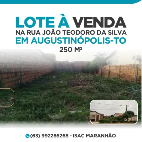 Terrenos em Augustinópolis-TO