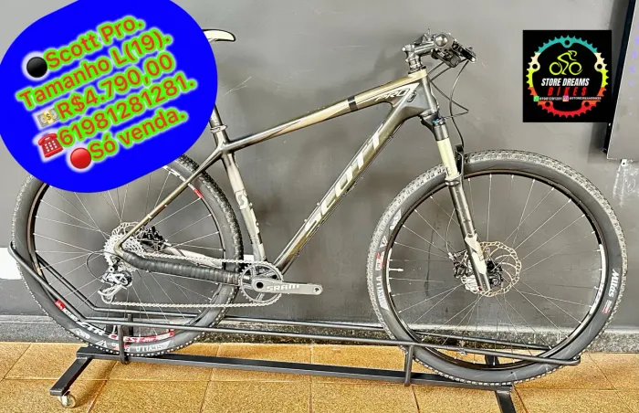 ?Scott Pro. Tamanho L(19). 