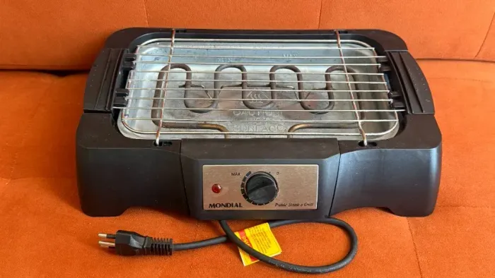 Churrasqueira Elétrica Mondial Preto 1200W - CH-07
