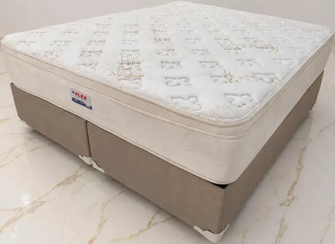 Cama Queen Size, Flex - ENTREGA GRÁTIS