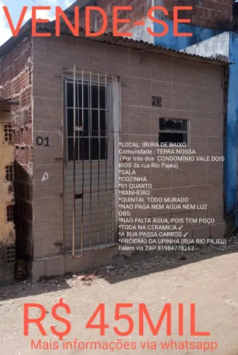 Casa em Ibura de baixo