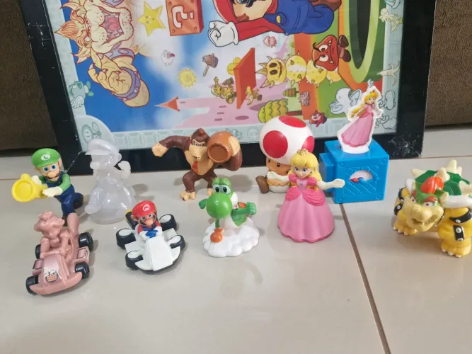 Lotinho miniaturas Super Mario Bros
