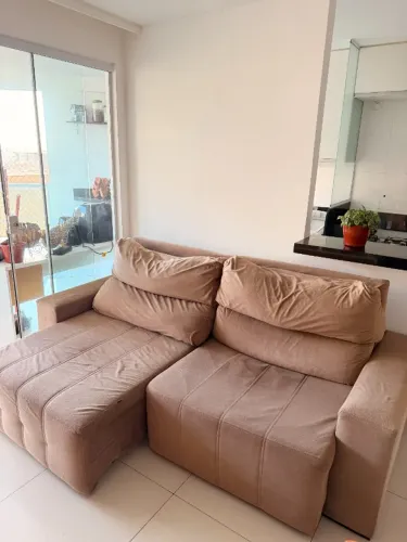 Sofá 2 Lugares 2,20m Retrátil e Reclinável