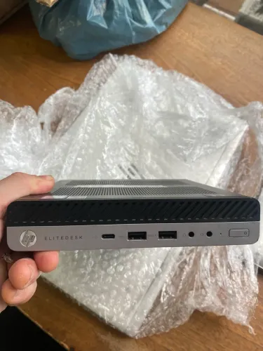 Minidesk HP I5 7500 8GB 256 NVme Wi-Fi
