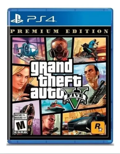 Jogo GTA V Ps4 Novo lacrado original Edição premium