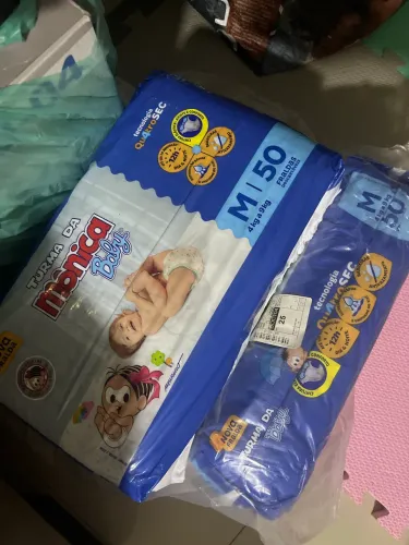 Fralda Turma da Mônica Baby M