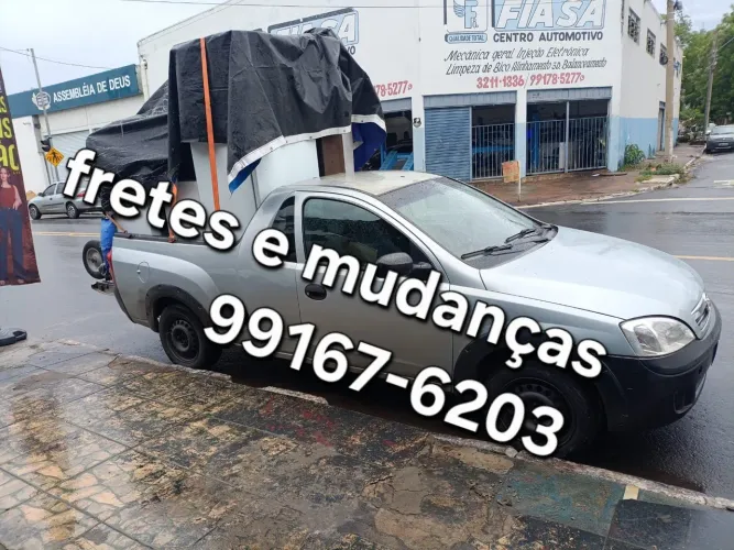 Fretes e pequenas mudanças
