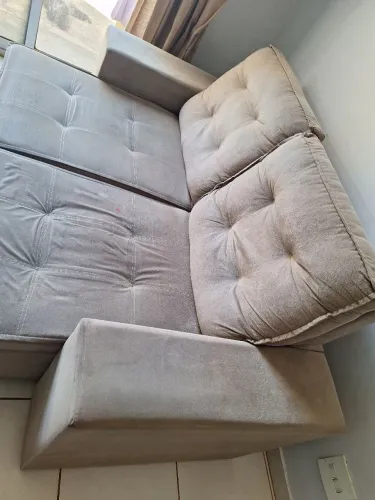 Sofá retrátil e reclinável 1,90m
