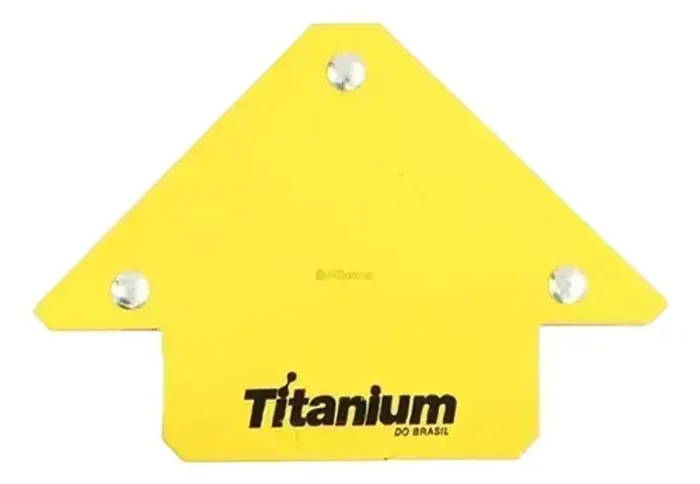 Esquadro Magnético 90° 25lbs para Soldador Titanium Platina 12kg
