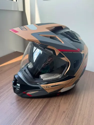 Capacete X11 Crossover X4 Desert (Tamanho 60) - Estado de Novo